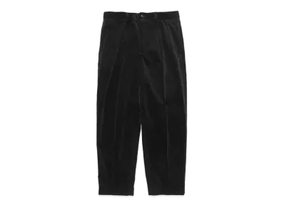 WACKO MARIA Corduroy Pleated Trousers (Type-2) "Black"