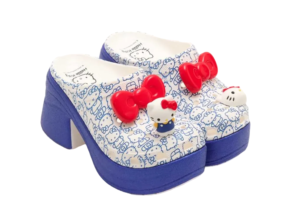 1/18発売｜Hello Kitty × Crocs 50th Anniversary collection