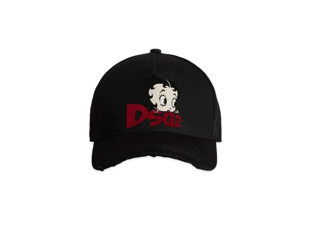 Dsquared2 Betty Boop Baseball Cap "Black"