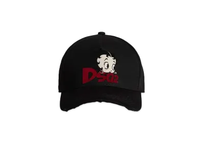 Dsquared2 Betty Boop Baseball Cap "Black"