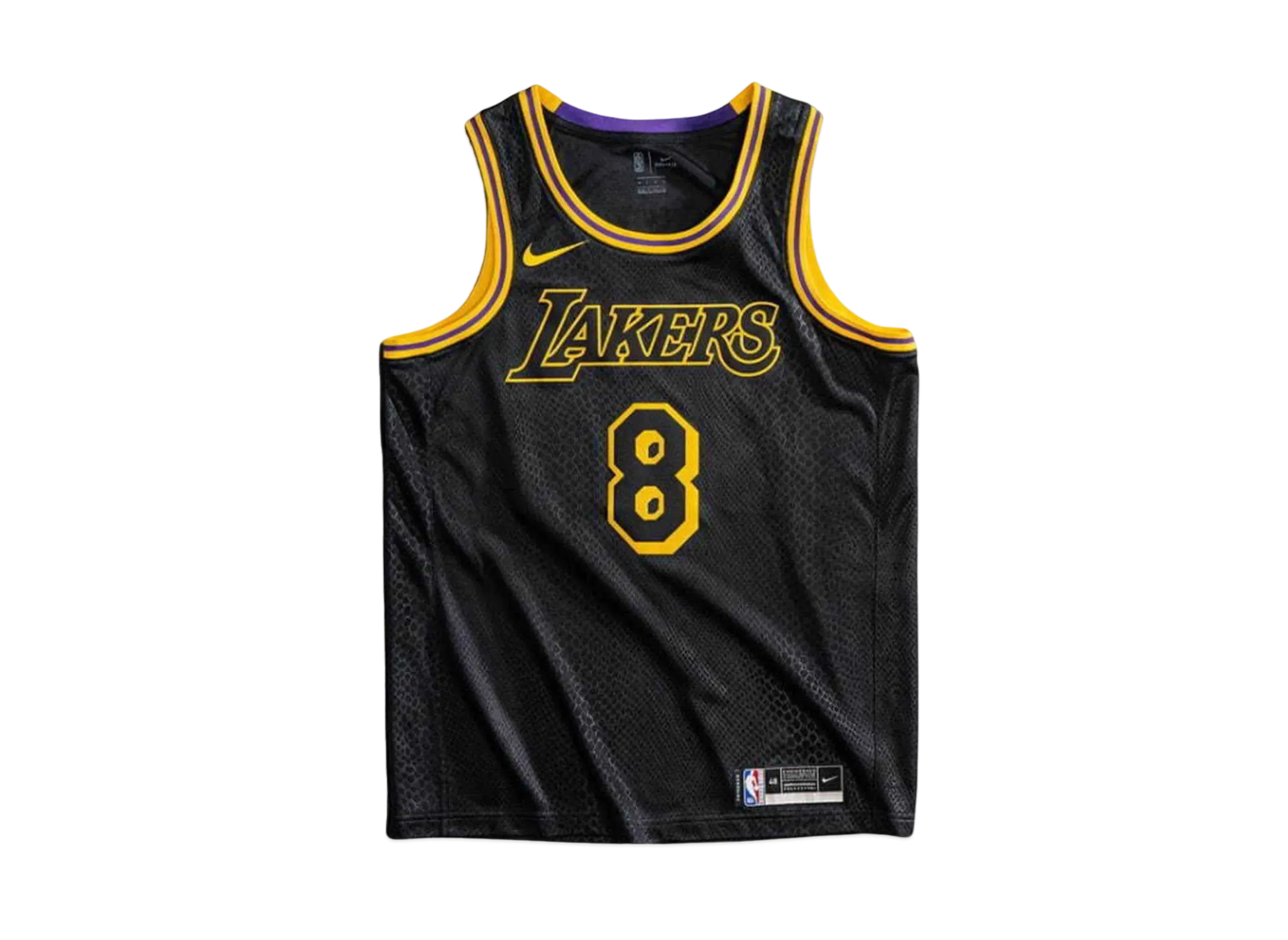 Nike Los Angeles Lakers Kobe Bryant Black Mamba City Jersey "Black"