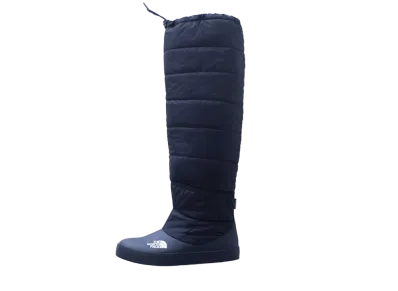 HYKE × The North Face Women's Nuptse Long Boots 18FW "Dark Navy"