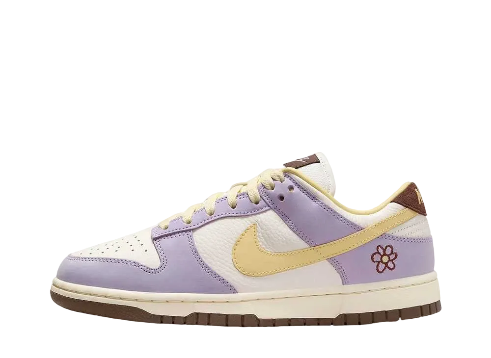 ナイキ ウィメンズ ダンク ロー プレミアム "ライラックブルーム"