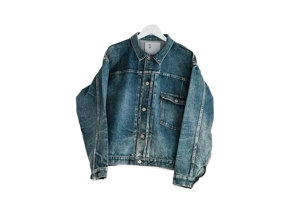 New Manual # 001 T-Back Denim Jacket ref. Exclusive "Indigo"