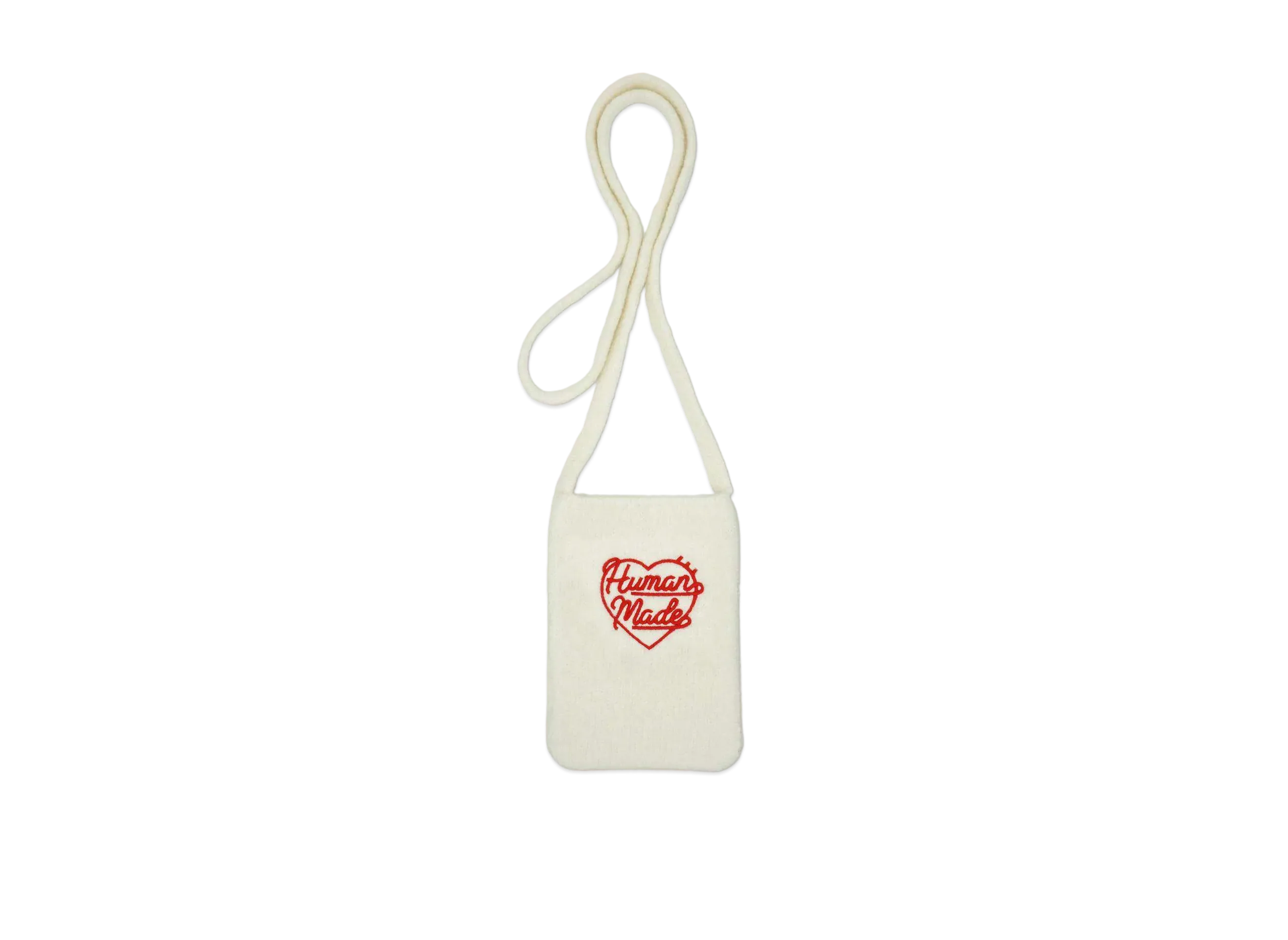 HUMAN MADE Knit Mini Shoulder Bag "White"