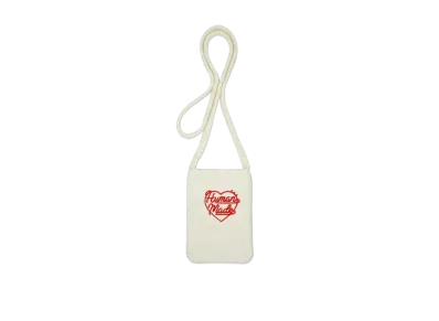 HUMAN MADE Knit Mini Shoulder Bag "White"