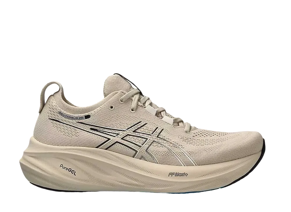 アシックス ゲルニンバス26 "フェザーグレー/ブラック"