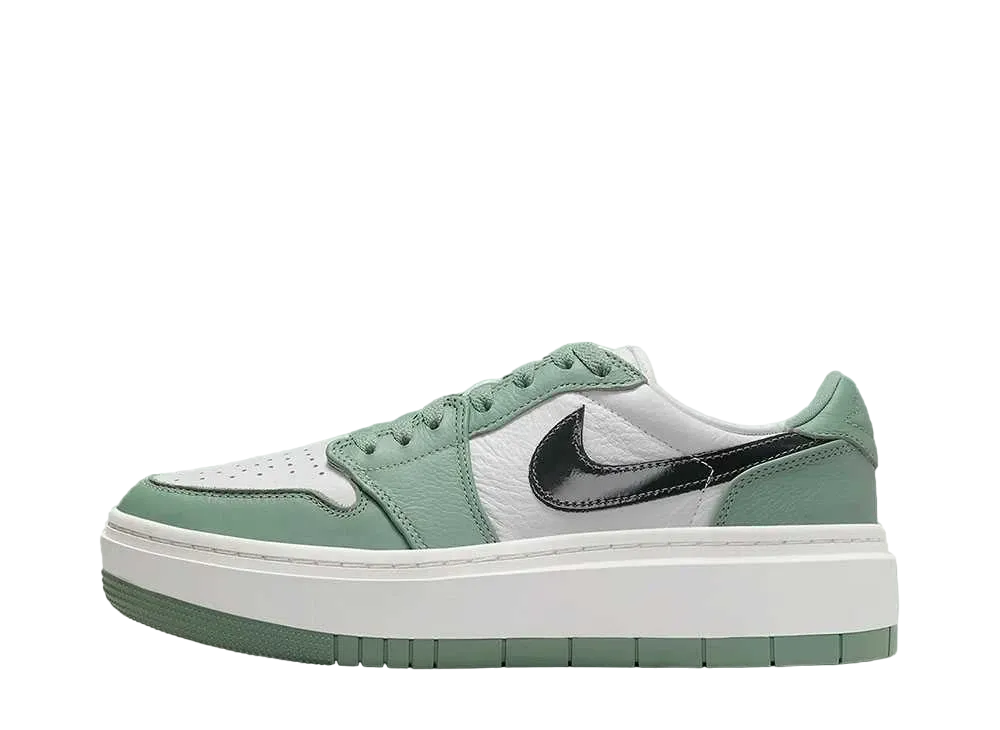 ナイキ ウィメンズ エアジョーダン1 ロー エレベート "スプルースグリーン"