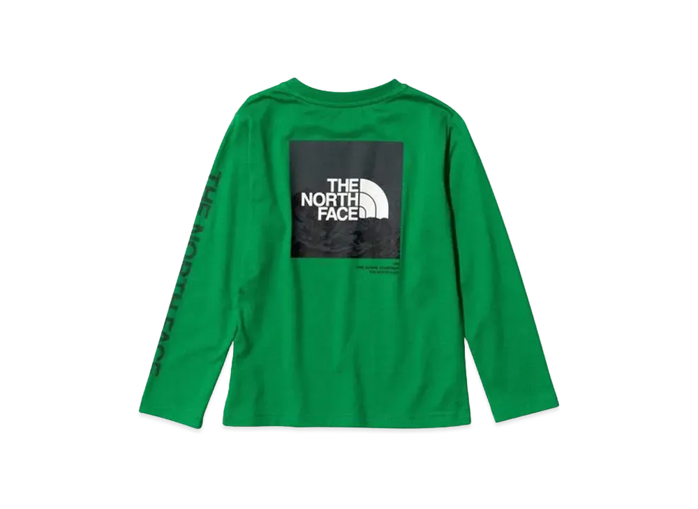 The North Face L/S Sleeve Graphic Tee "Primary Green"