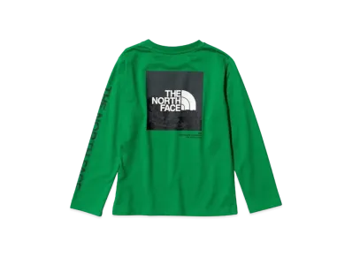 The North Face L/S Sleeve Graphic Tee "Primary Green"