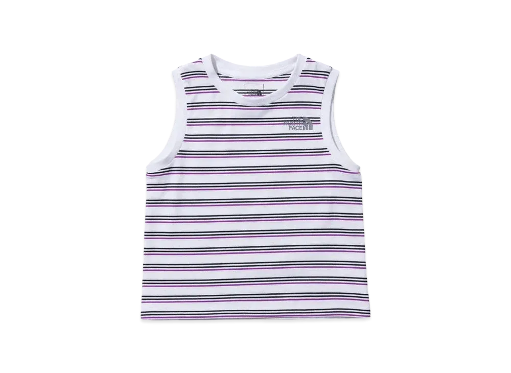 The North Face Girl's Border Tank "White"