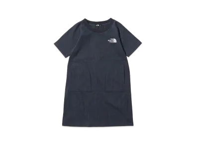 The North Face Girl's Stretch Denim Mountain Onepiece Kids "Indigo"