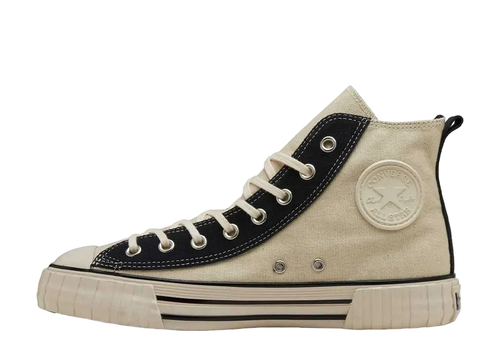 Converse All Star US Ribbed Hi "White/Grey"