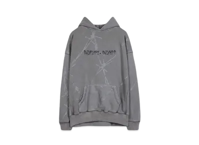 CVTVLIST x beauty:beast P.O HOODED “BARBED WIRE” "G・BLACK"