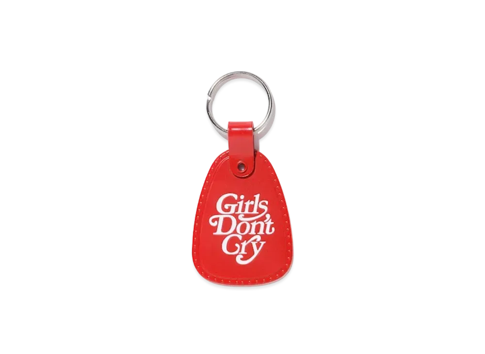 Girls Don't Cry Metal Keychain "Red" / VERDY