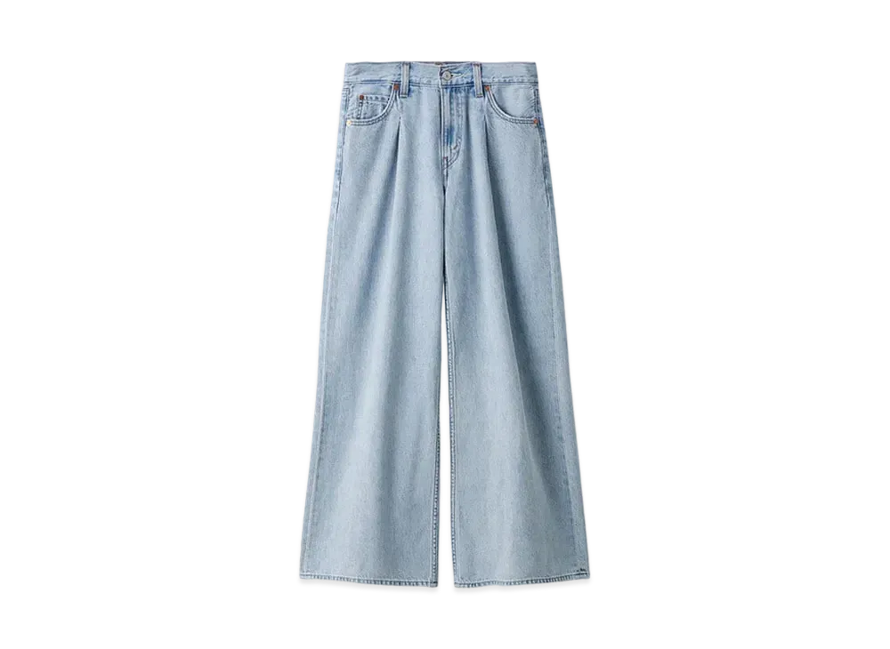 LEVI'S x SNIDEL Wide Pants "Light Blue"