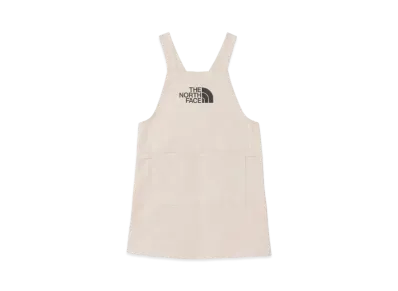 The North Face TNF Logo Apron Kids "White" "White"