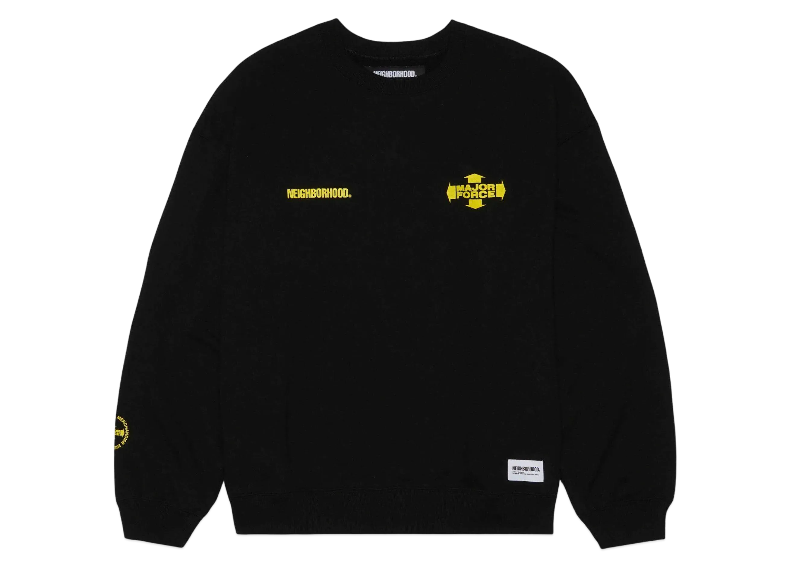 L ネイバーフッド × メジャーフォース ウィンドブレーカージャケット ブラック 1/2発売｜MAJOR FORCE × NEIGHBORHOOD collection｜抽選/販売