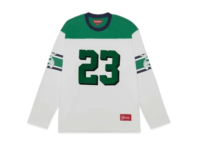 Supreme Bumblebee L/S Football Top "White"