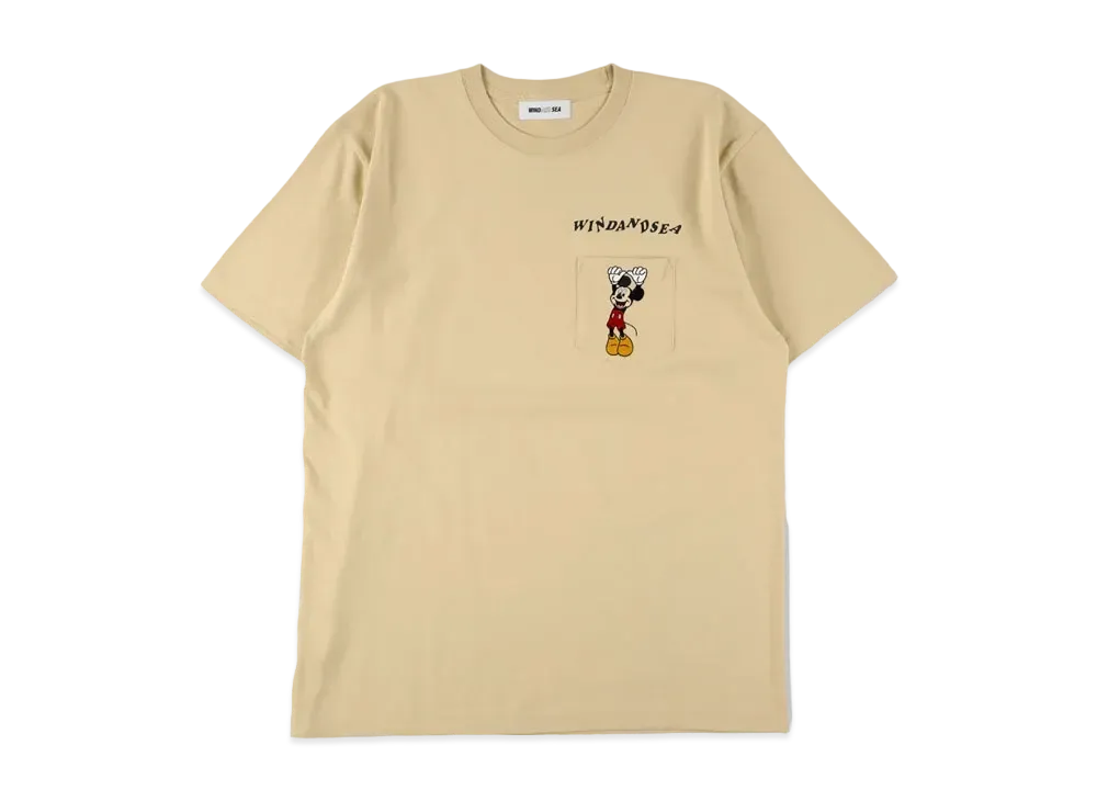 wind and sea ウィンダンシー　Tシャツ　Disney Mickey 1/14〜1/21予約受付｜Disney × WIND AND SEA Mickey&Friends