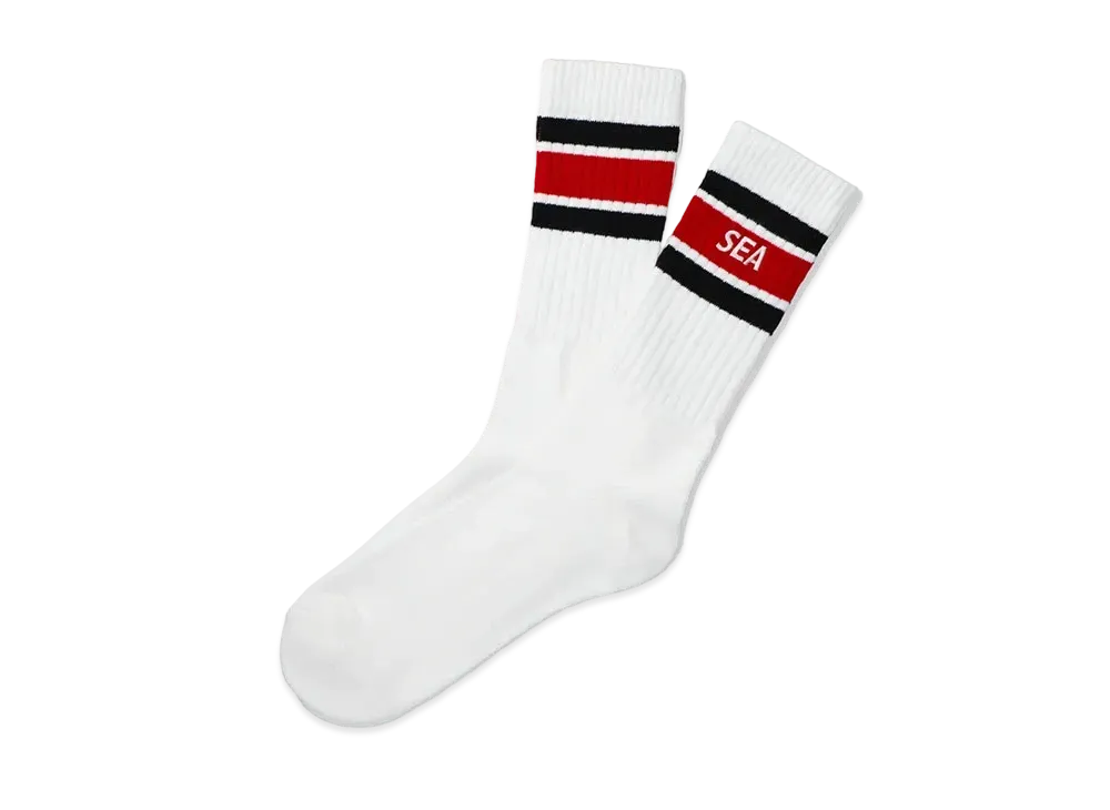 WIND AND SEA Mickey & Friends / Socks "Red"