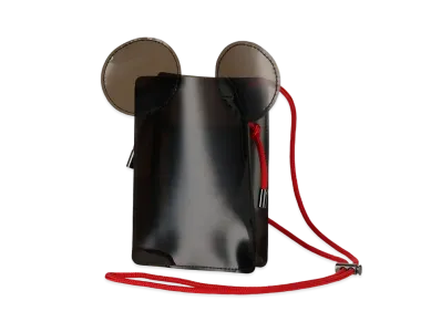 WIND AND SEA Mickey / Sacoche "Black/Red"