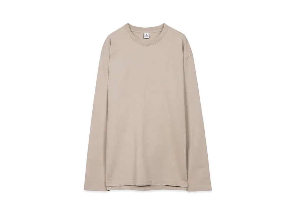 ndx Boxy Longsleeve4 "BURNT SAND"