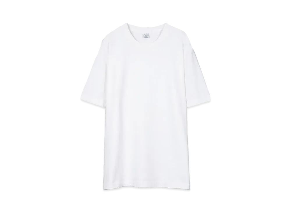 ndx Boxy T-Shirt2 "TRUE WHITE"