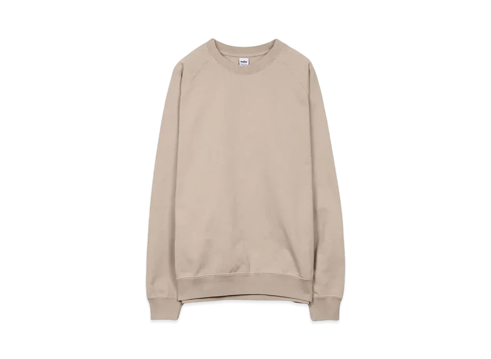 ndx Raglan Sweat4 "BURNT SAND"
