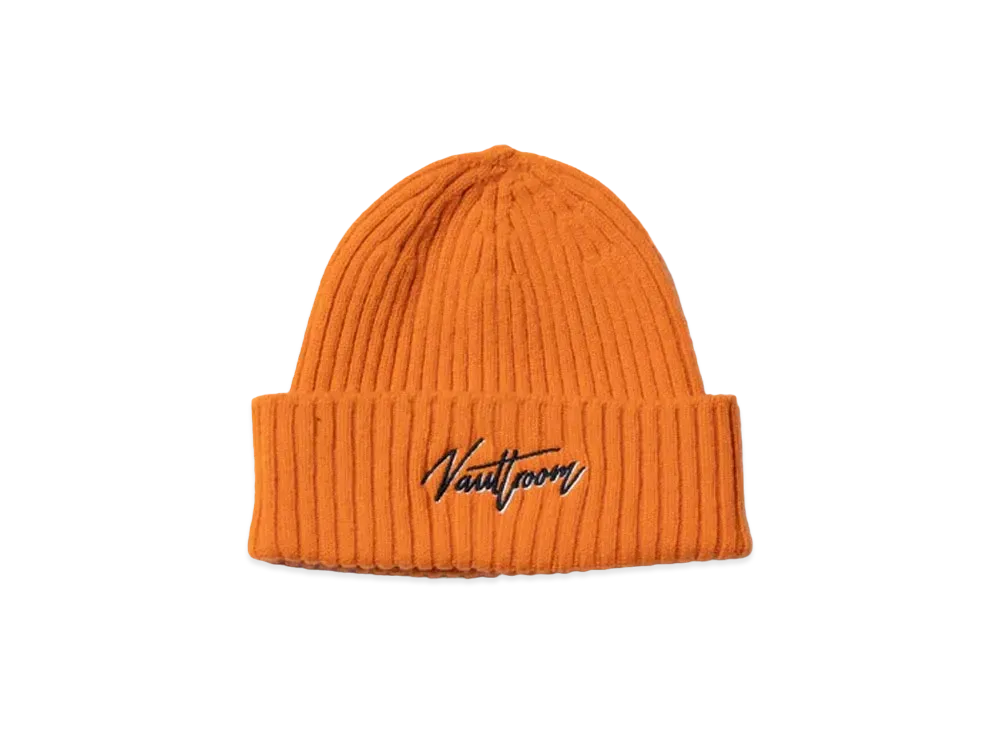 VAULTROOM Script Beanie "Orange"