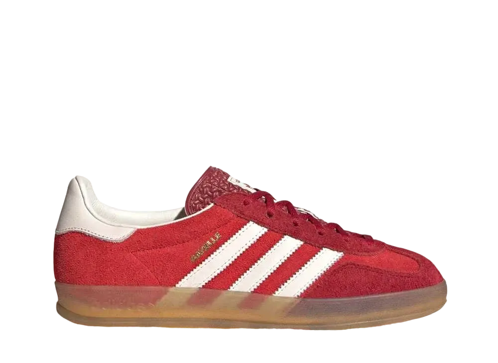 adidas Women's Gazelle Indoor "Red/White/Gum"