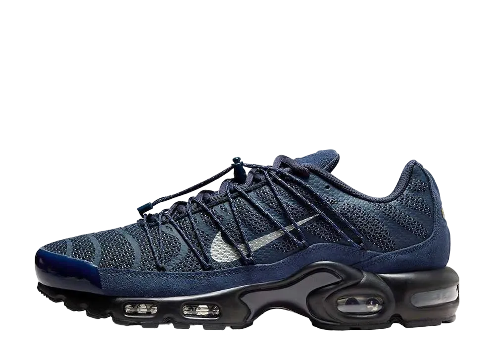 Nike Air Max Plus Utility "Obsidian/Black/White/Metallic Silver"