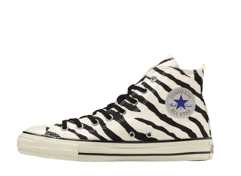 Converse All Star US Zebra Hi "White"