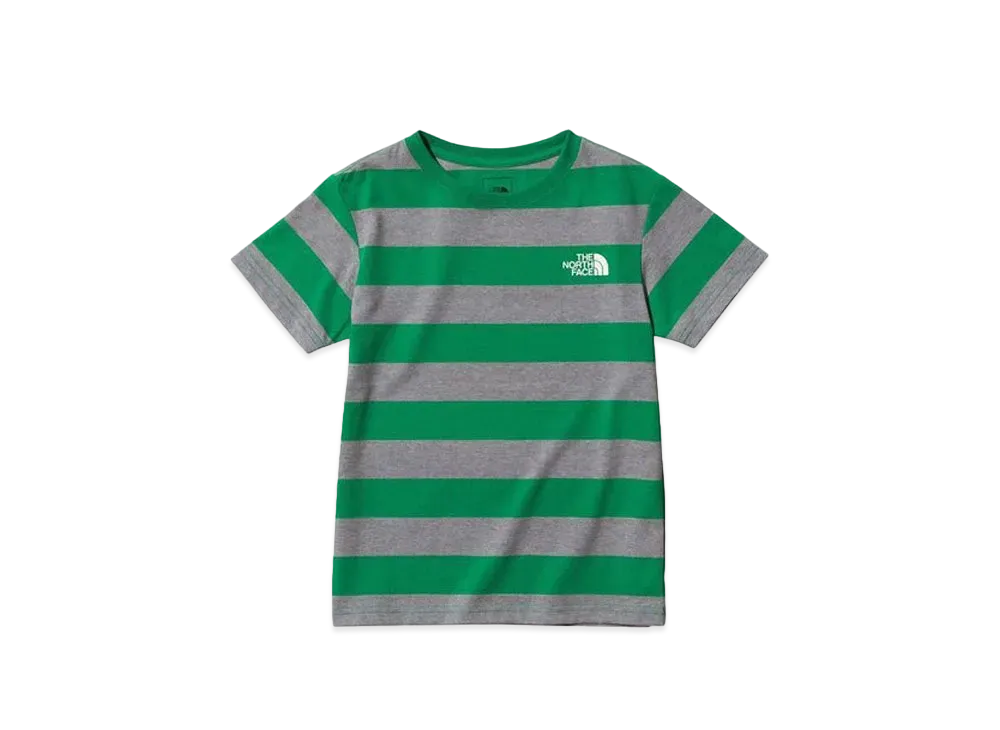 The North Face S/S Field Border Tee Kids "Primary Green"