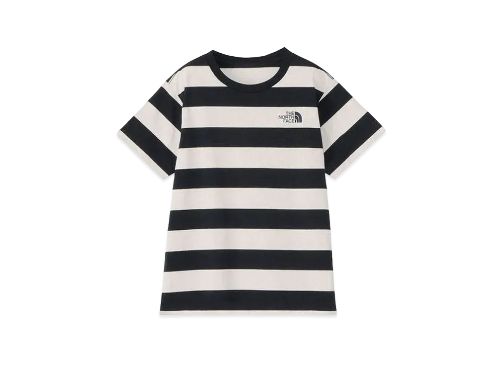 The North Face S/S Field Border Tee Kids "Off White"