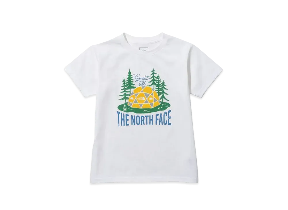 The North Face S/S Camp Luminous Tee Kids "White"