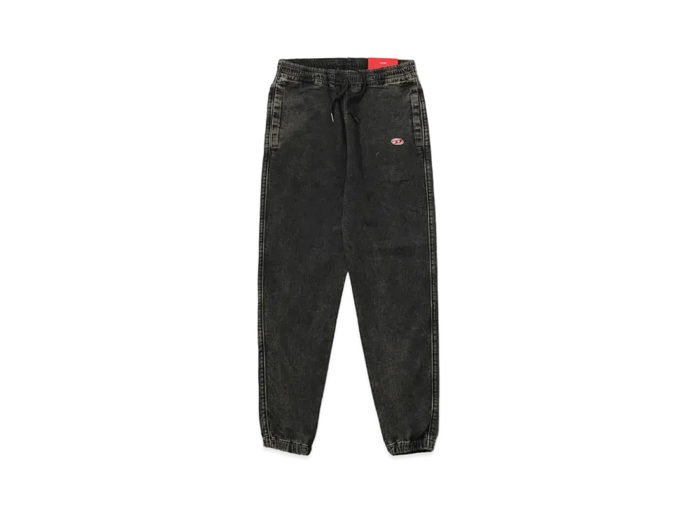KEBOZ x DIESEL Exclusive Tapered D-Lab Track Denim "Black"