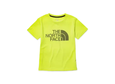 The North Face S/S Gtd Crew Kids "LED Yellow"