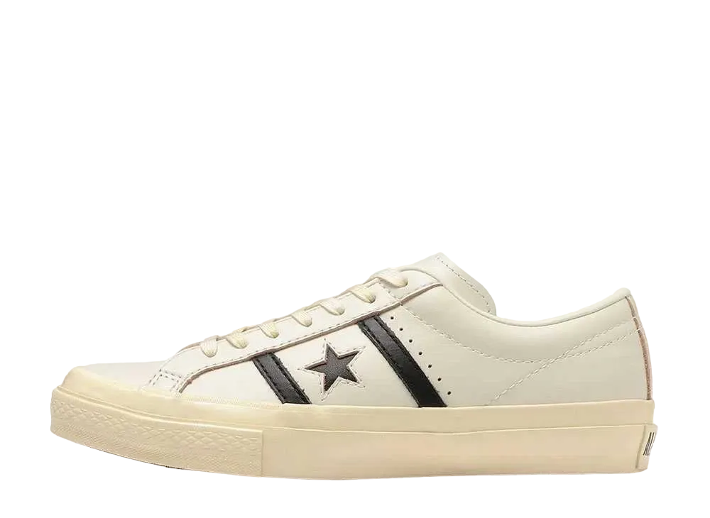 Converse Star&Bars US Leather "White/Black"