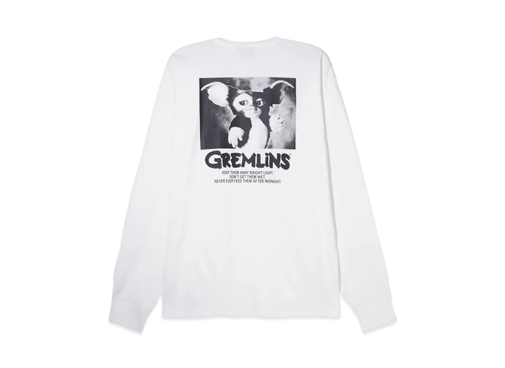 X-girl x GREMLINS L/S Tee Dress "White"