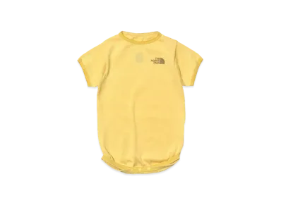 The North Face Baby S/S Cradle Cotton Rompers "Sunlight"