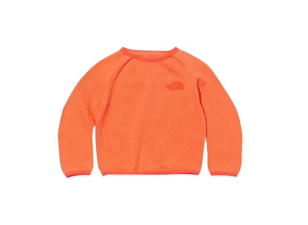 The North Face Baby L/S Cradle Cotton Crew "Dusty Coral Orange"
