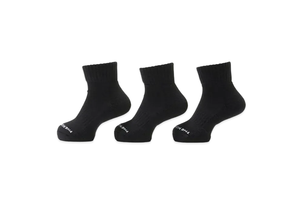The North Face Kid's Running Dry 3P Ankle "Black"