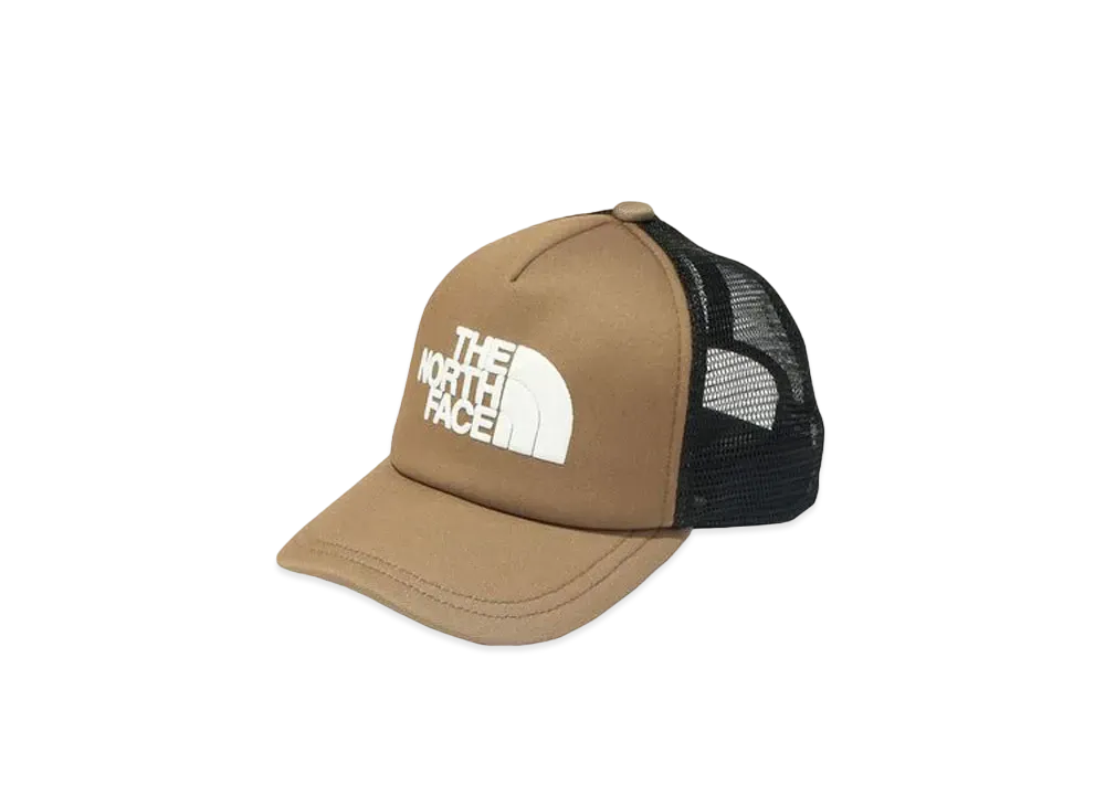 The North Face Kid's Logo Mesh Cap "Utility Brown"