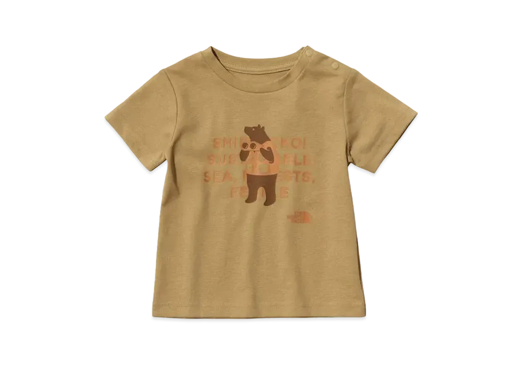 The North Face Baby S/S Shiretoko Toko Tee "Kelp Tan"