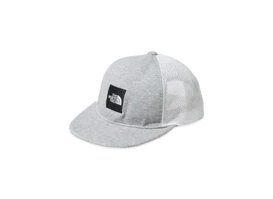 The North Face Kid's Square Logo Mesh Cap "Mixed Gray"