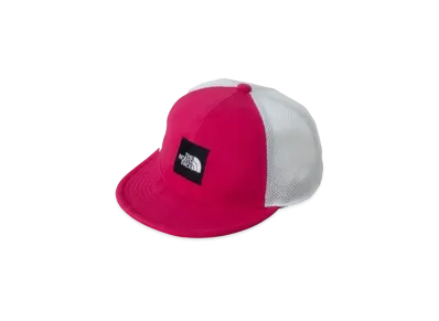 The North Face Kid's Square Logo Mesh Cap "Pink"