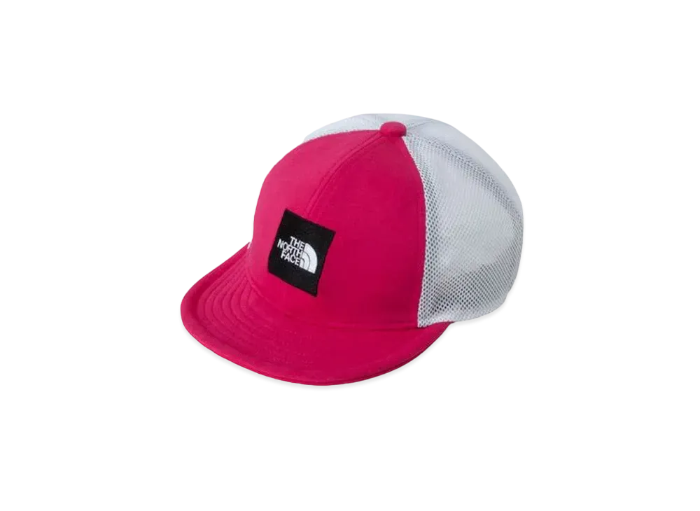 The North Face Baby Square Logo Mesh Cap "Pink"
