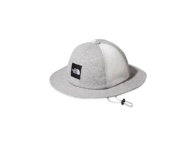 The North Face Kid's Square Logo Mesh Hat "Mixed Gray"