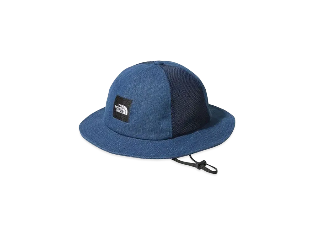 The North Face Kid's Square Logo Mesh Hat "Indigo"